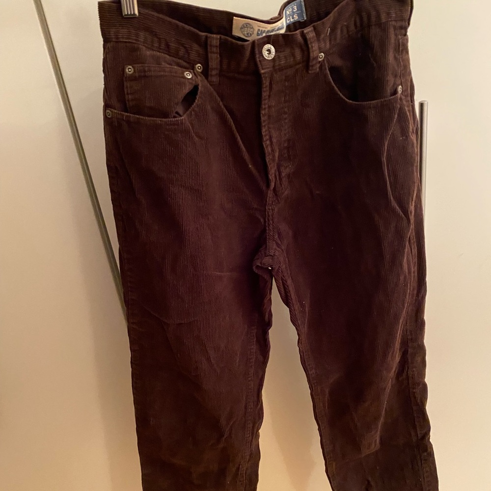 Gap Blue Jeans Brown Corduroy Pants